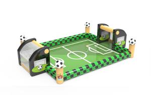 Wholesale Interactive Football Inflatable Games Green Color For Event from china suppliers