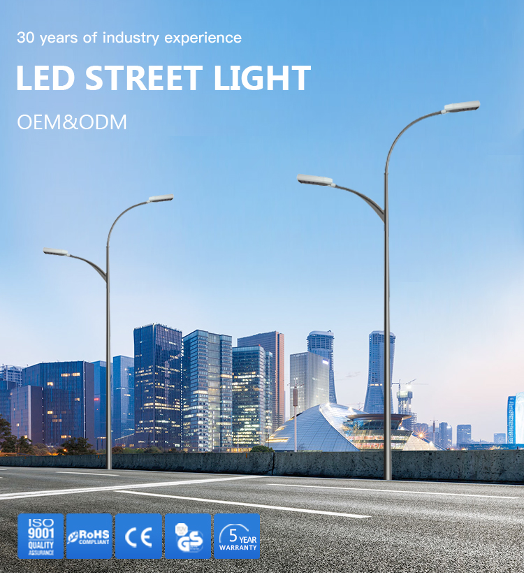5- Customized IP66 Road Project Lighting 100W 150W 200W 250W 330W LED Street Light