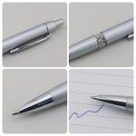 Elegant Business Ballpoint Pen Diamond-Inlayed Ring Design 1.0mm Gift Ball Pen