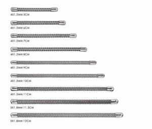 Wholesale Underwear Accessories Stainless Steel Corset Boning 12cm from china suppliers