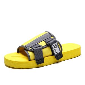 Wholesale Fashion Breathable Mens Sports Slippers Adjustable Closure Free Sample from china suppliers