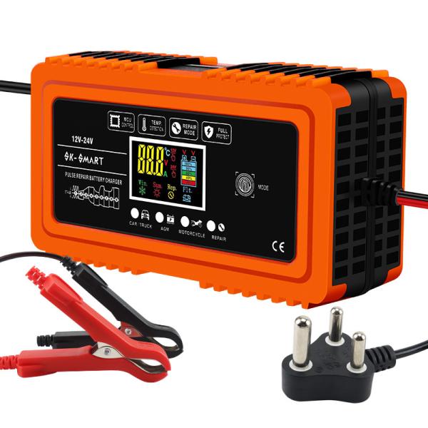 12V/24V Output Intelligent Battery Charger 10A for Automatic Charger Car