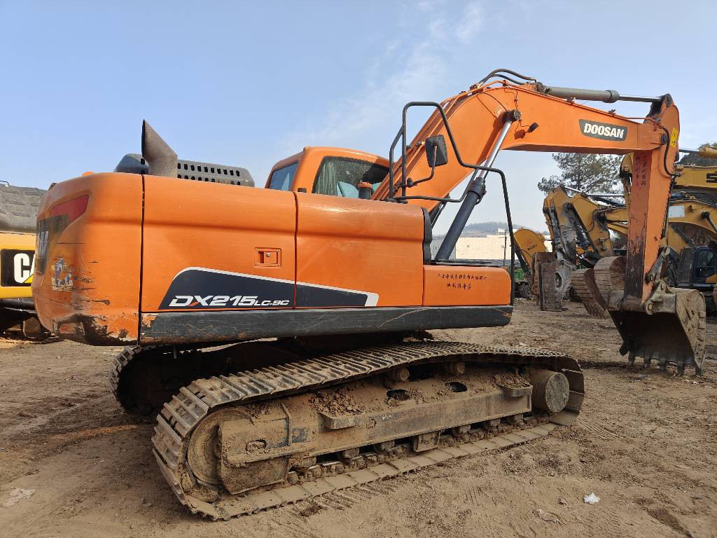21 Tons Doosan DX215 Hydraulic Backhoe Excavator 0.92m³ Doosan Heavy Duty Digger