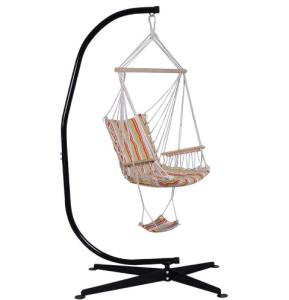 Wholesale Comfortable Black Home Hammock Swing Chair Furniture Iron Tube Frame from china suppliers