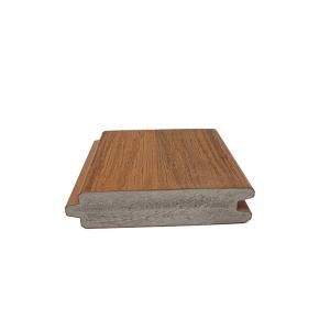 Wholesale Top-Grade Seamless Hollow Decking Grey PVC-ASA Co-extrusion Technology for Residential from china suppliers