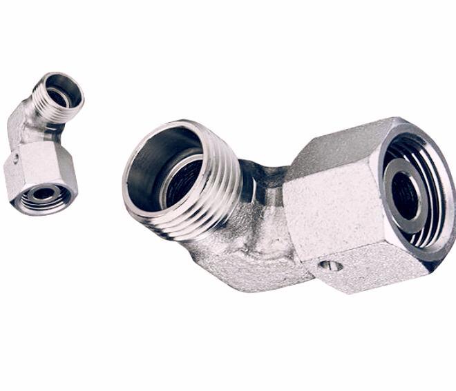 Professional Hydraulic Factory 90 Degree Elbow Male Hose Adapter