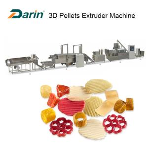 Wholesale Single Screw 3D Pellets Fryer Snacks Making Machine Stainless Steel from china suppliers