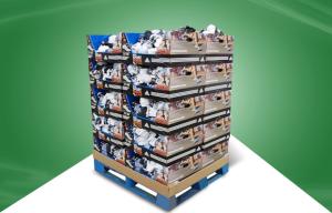 Wholesale Point Of Sale Pop Cardboard Displays Pdqs For Sport Socks , Environment Friendly from china suppliers