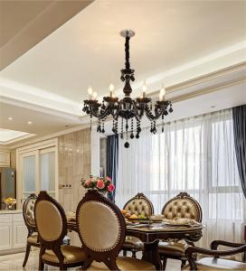 Wholesale Living Room Bedroom LED E14 Crystal Candle Chandelier Luxury Classical Design from china suppliers