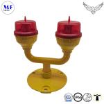 Red Aeronautical LED Aviation Obstruction Light For Marking Obstacles Below 45