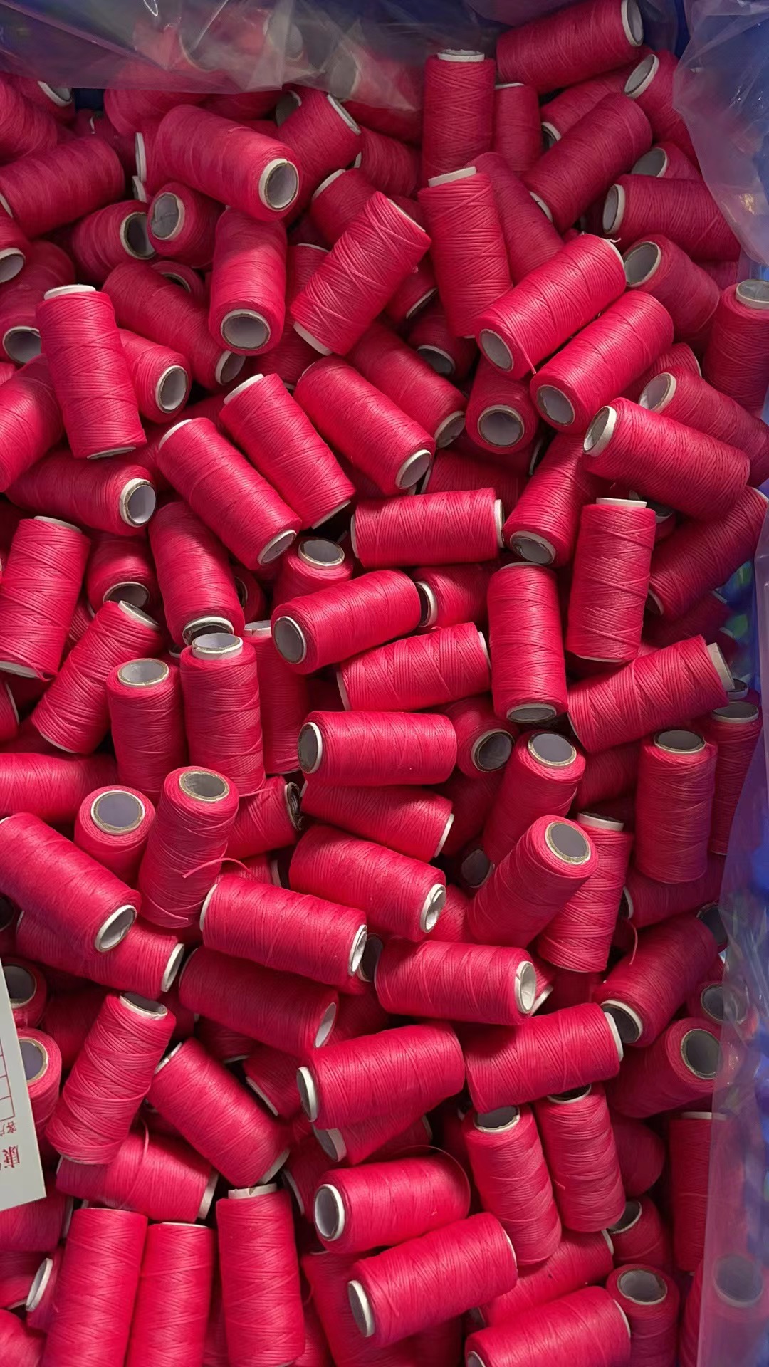 High Tenacity 100% Polyester 150D/16 Hand Stitched Sewing Thread for Leather Bag Wallet