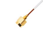 0.047 5G Semi Rigid Coax Cable Sma Male Straight Plug Te 1996771-1 To Smpm