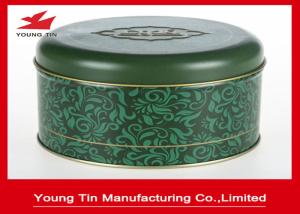 Wholesale Food Grade CMYK Printing Round Cookie Gift Tins from china suppliers