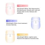 Photon Light Therapy LED Beauty Mask FCC Ceritified With Neck