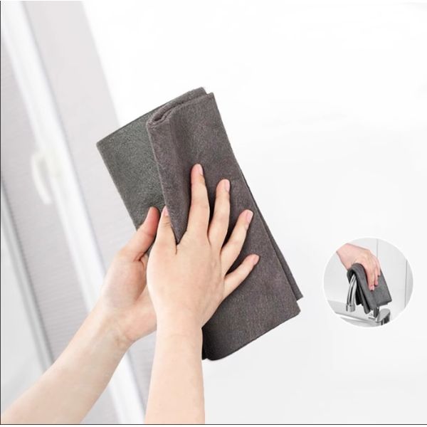 Reusable Thickened Microfiber Cleaning Cloth for Industrial and Kitchen Multi Function Use