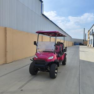 Wholesale 6 Seater Pink Electric Golf Cart With Lead Acid Battery from china suppliers
