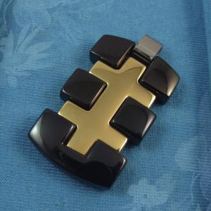 Wholesale 316L Stainless Steel Rectangle Square Shaped Necklace Pendant LPS0163 from china suppliers