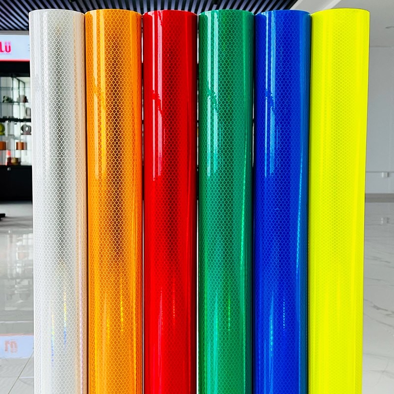ASTM D 4956 Diamond Grade Reflective Sheeting Reflective Sign Material
