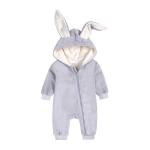 Children'S Newborn Baby Winter Jumpsuit Thickened Plush