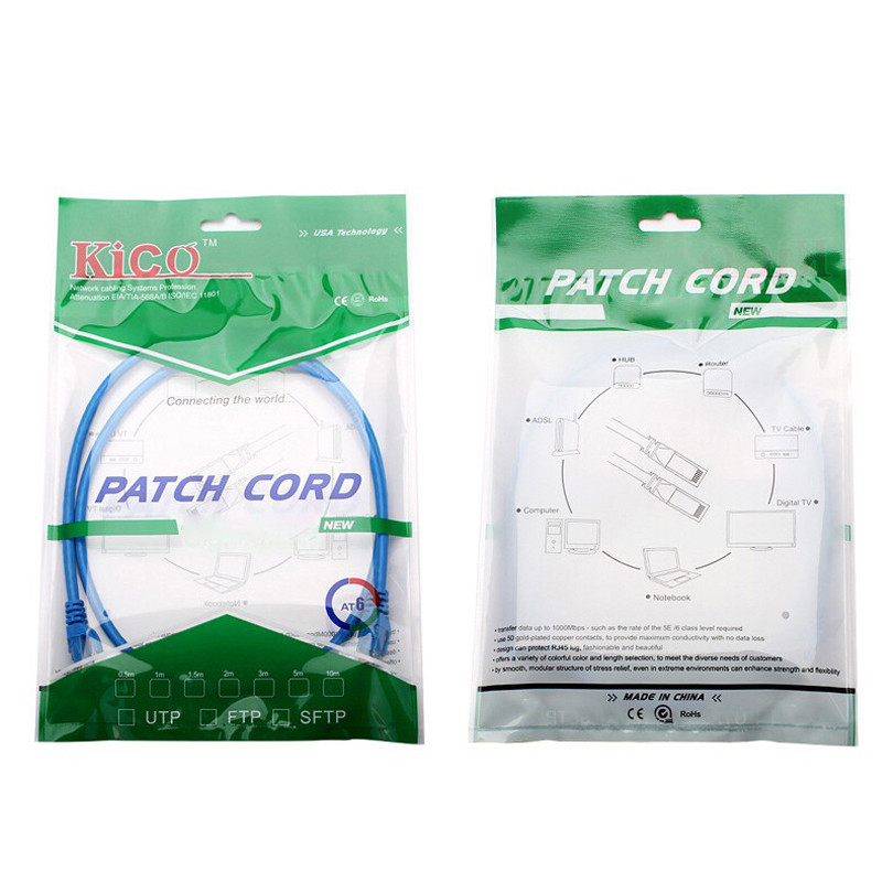Cat6 FTP Ethernet Network Patch Cable , 10 Meter Ethernet Cable High Tensile