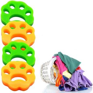 Wholesale 4 Pack Pet Cleaning Tools Reusable Laundry Pet Hair Catcher Dog Hair Lint Catcher from china suppliers