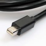 Black 3.3 Feet 1M RoHS Certified Displayport Cable