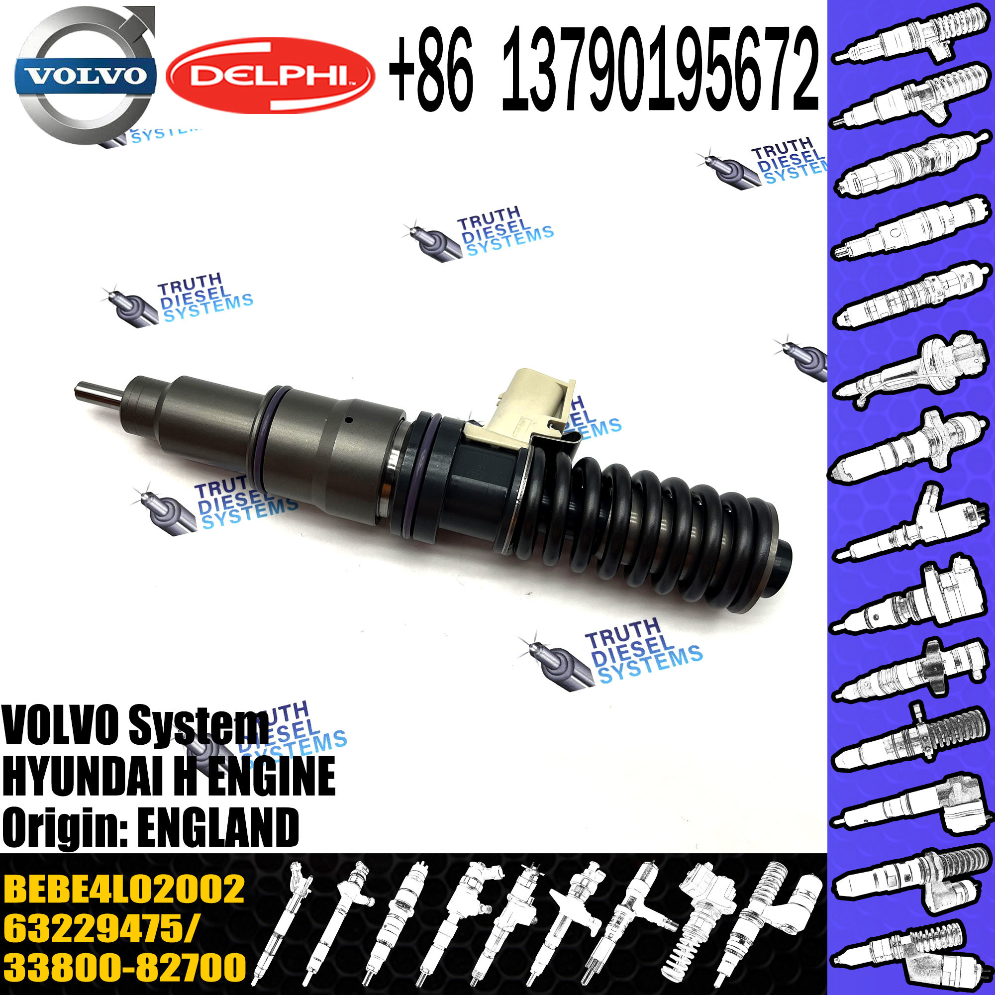 33800-84700 Diesel Fuel Injector