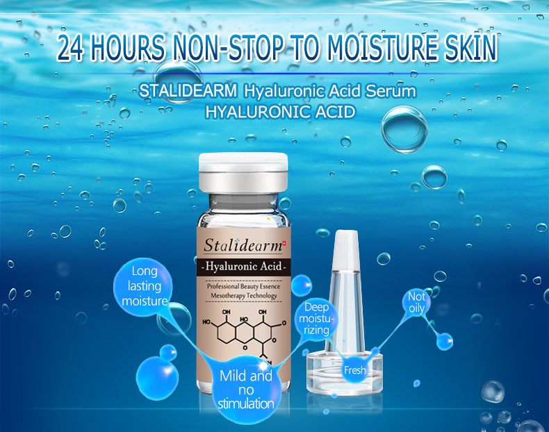 Hyaluronic Acid Meso Serum Microneedling Natural Facial Brightening Serum