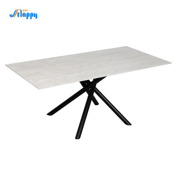 1800*900mm Contemporary Cut to Size Ceramic Kitchen Tables, K/D, Fixed Type DT