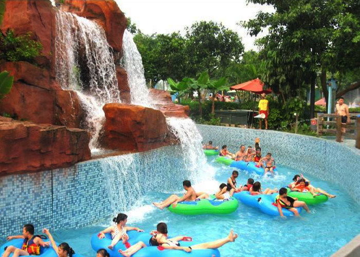 Theme Park Water Park Lazy River Floating Raft Leisure Pool 2-5m Width