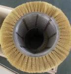 Double Stainless Steel Belt Spiral Roller Brush With Or Without Shaft