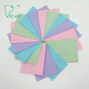 Wholesale 33x45cm Dental Protective Wear , Disposable Patient Bibs Without Tie from china suppliers