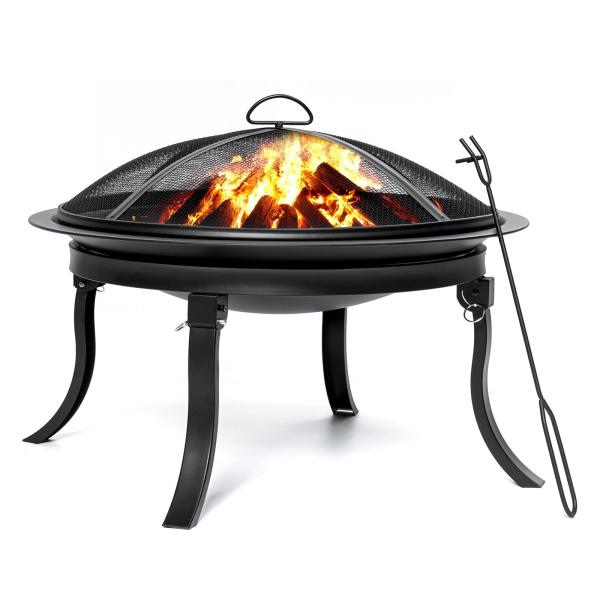 Stocked Portable Smokeless Fire Pit for Outdoor Camping Holiday Selection