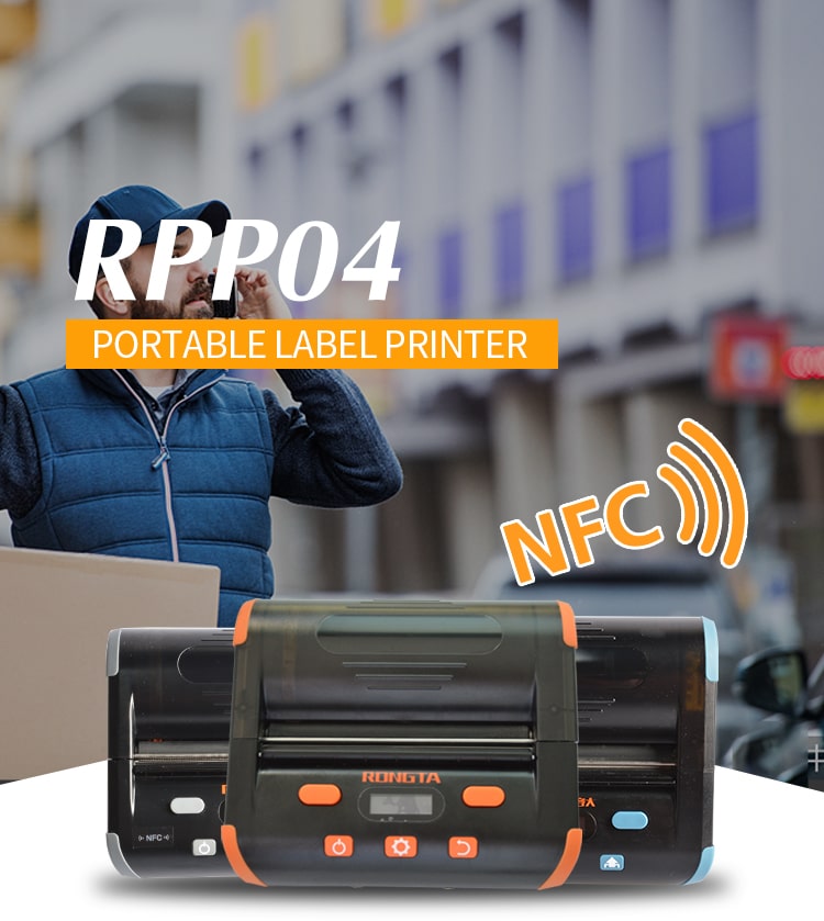 Label Printer Sticker Machine Shipping Label Sticker Receipt Printer Machine Mini Printer