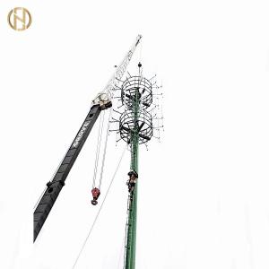 Wholesale Airport Monopole Telecommunication Pole Height 15M - 60M Thickness 2mm - 30mm from china suppliers