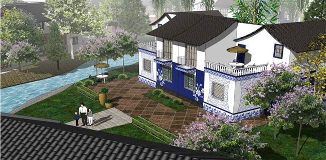 Wind Resistant Light Steel House Villa With Q550 Light Gauge Steel Keel Modern Prefab House