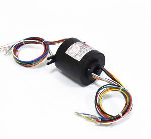 Wholesale 1000RPM Speed Electrical Slip Rings Industrial 12 Circuit Number Easy To Install from china suppliers