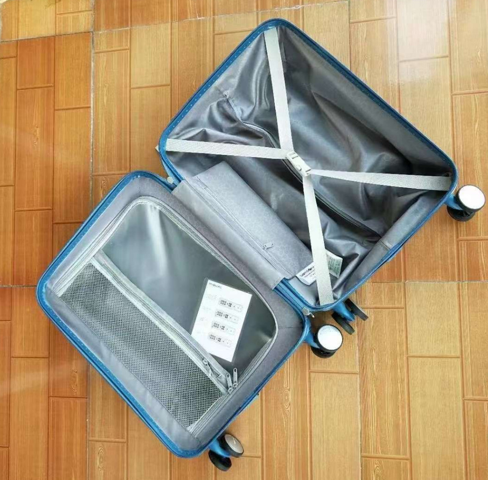 Unisex ABS Travel Luggage Set Factory Direct 3-Piece Spinner Caster Carry-On Check-In Trolley Suitcases For Outdoor