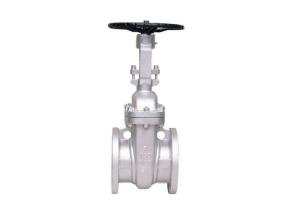 Wholesale Z41 ANSI API Cast Steel Gate Valve , Full Bore Gate Valve High Hardness from china suppliers