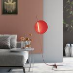 Nordic red LED Floor Lamp Living Modern Minimalist Room Home Creative Decor