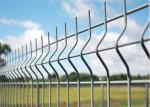 2030mm Tall Q235 3d Welded Wire Fence Green Powder Coated