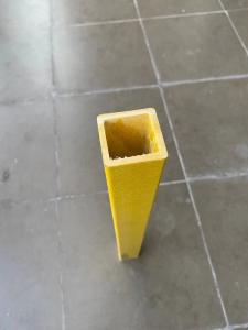 Wholesale Thin Wall Epoxy Fiberglass Rectangular Tube 25x3.2mm Antiwear from china suppliers