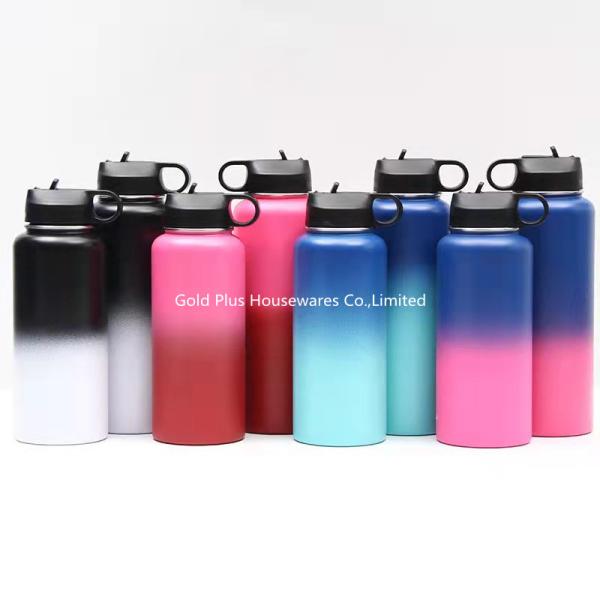 Outdoor sport watewr cup large capacity 304 stainless steel vacuum flask leak