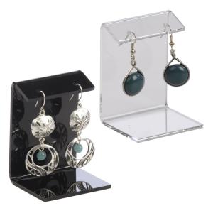Wholesale T-Shape Clear Acrylic Jewelry Earring Display Acrylic Jewellery Earring Holder from china suppliers