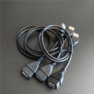 Wholesale Electronic USB Cable Assembly , Male To Female USB Extension Cable 15CM Custom from china suppliers