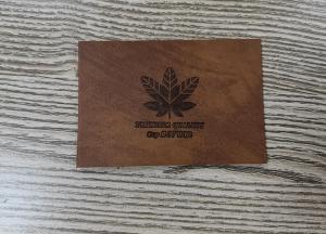 Wholesale Sew On Clothing PU Leather Patches Garment Labels Embossed Logo from china suppliers