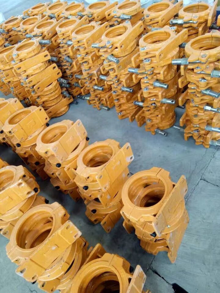 【Concrete Pump truck Pipe Clamp】Factory Direct Sales - High Pressure and Wear Resistant Accessories
