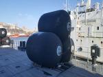 2500mm×5500mm Marine Pneumatic Fender Anti Ultraviolet Rays Ship Fender