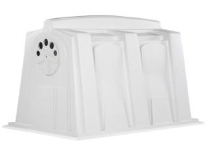 Wholesale Polyethylene White Calf Hutches Side Panel Rectangle Shape Weather Resistant from china suppliers