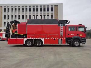 Wholesale BP200/DX 1200KG Red Fire Truck Pumper Fire Apparatus ZZ5356V524MF5 from china suppliers